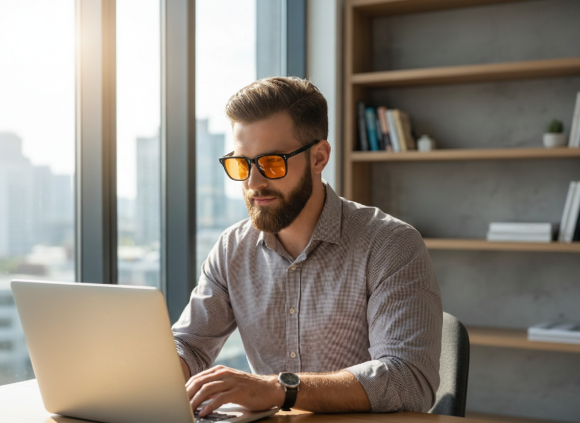 Color Changing Blue Light UV Blocking Glasses